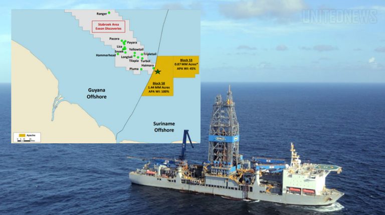 Fourth oil, gas discovery made offshore Suriname