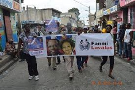 Haiti-protest