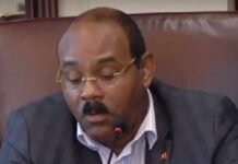 ANTIGUA-Government to launch portal next year showing all government contracts. Antigua government officials demonstrating new contract transparency portal