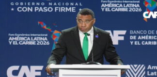 PANAMA-Jamaica PM outlines new initiative to ensure further cooperation among Latin America and the Caribbean.