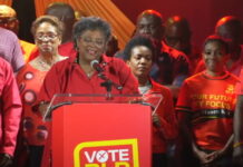 BARBADOS-Mottley leads BLP to yet another clean sweep in general election.