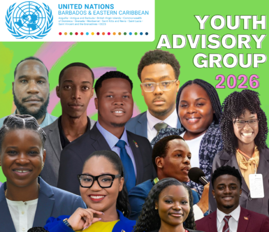CARIBBEAN-Fifteen youth leaders named to 2026 UN Advisory Group for Barbados and Eastern Caribbean. Fifteen youth leaders from nine Eastern Caribbean countries appointed to 2026 UN Youth Advisory Group for Barbados and Eastern Caribbean at UN House in Christ Church Barbados
