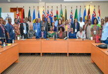 CARIBBEAN-UWI pleased with outcome of discussions with Nigerian universities delegation. UWI officials pose with Nigerian universities delegation after higher education partnership summit