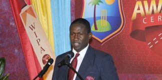 CRICKET-WIPA congratulates Leeward Islands Women and Jamaica Women on 2026 regional titles. West Indies Players Association official with players from winning women's teams