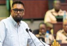 GUYANA-President Ali warns of “pandemic of gangs” infiltrating schools. Guyana President Dr Mohamed Irfaan Ali addresses Senior Officers Conference at Arthur Chung Conference Centre warning of a "pandemic of gangs" infiltrating secondary schools across the region and calling for urgent coordinated action involving schools communities and homes