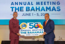 CARIBBEAN-CDB’s 56th annual meeting to be held in The Bahamas. Caribbean Development Bank President Daniel Best and Bahamas Economic Affairs Minister Michael Halkitis at the Grand Hyatt Baha Mar in Nassau on March 19, 2026, launching the 56th Annual Meeting scheduled for June 1-5, 2026