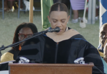 ST KITTS-CFBC Marks 37th Commencement, graduates urged to leverage AI for competitive edge. Clarence Fitzroy Bryant College graduates in caps and gowns at 37th Commencement Ceremony in St Kitts as keynote speaker Scarlett Howery urges them to leverage AI for competitive advantage