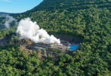 CMC Feature- UK Caribbean partnership on clean energy from untapped potential to regional powerhouse. UK and Caribbean leaders shaking hands on clean energy partnership