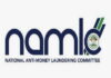 SURINAME-NAMLAC warns Suriname could be blocked over failure to implement AML/CFT/CPF measures. NAMLAC official speaking at press conference about Suriname compliance warning