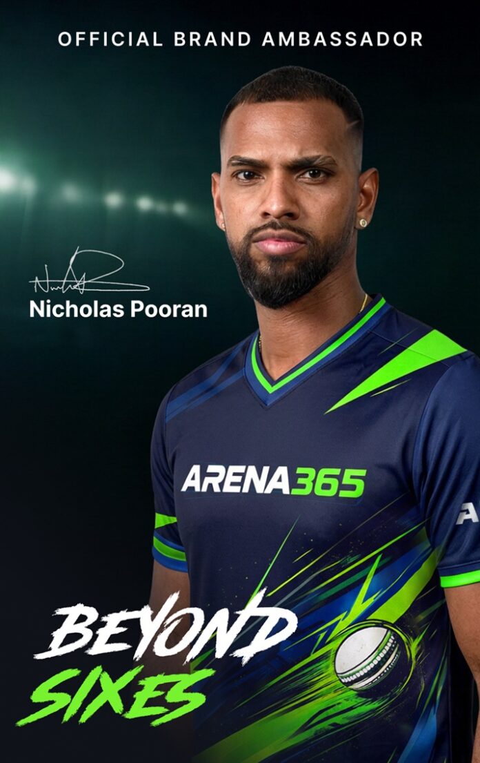 Arena365 lands Nicholas Pooran in 'New Model' cricket deal
