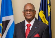 ST. LUCIA-Governor General flown to Martinique for emergency medical treatment. Air ambulance preparing to transport St. Lucia Governor General to Martinique