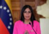 BARBADOS-Venezuelan Acting President arrives in Barbados. Venezuelan Acting President greeted by Barbados officials at airport arrival