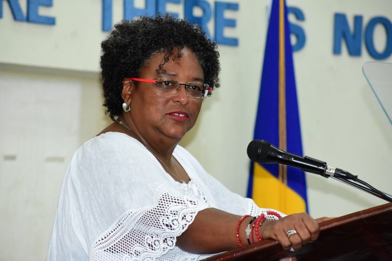 PM Mia Mottley at IMF/World Bank meet