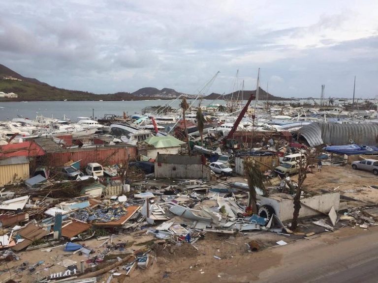 Hurricane Irma leaves Barbuda: a ghost town with no inhabitants; first time in 300 years