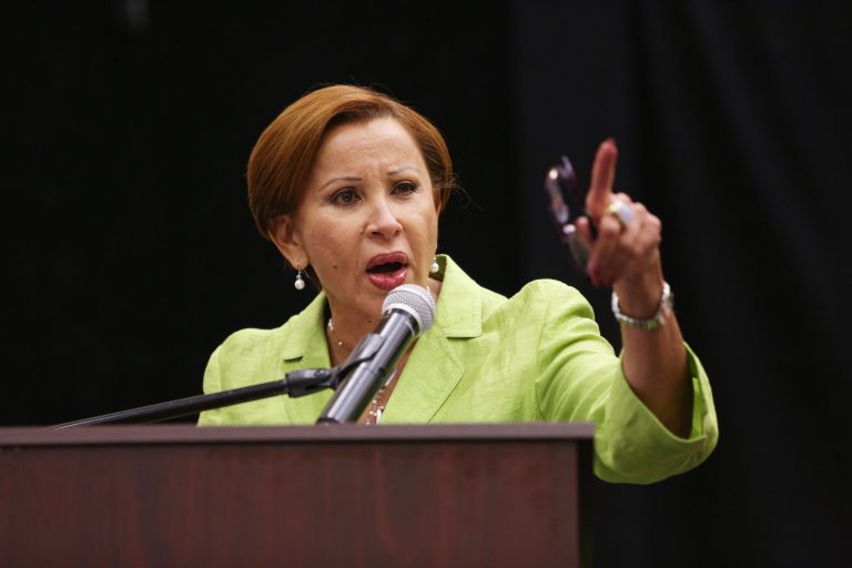 Velazquez attacks gun violence