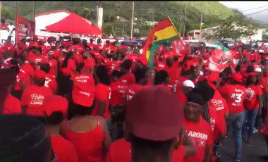 Jubilant-supporters-of-the-St.-Kitts-Nevis-Labour-Party-SKNLP-celebrate-victory-on-Saturday-CMC-Photo