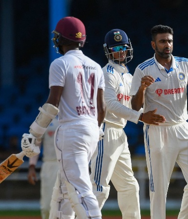 Kraigg-Brathwaite-edit CRICKET-LEAD WI facing tall order on final day after India dominate