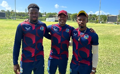 Lara-McKenzie-Athanaze CRICKET-Lara hails the attitude of rookies McKenzie and Athanaze