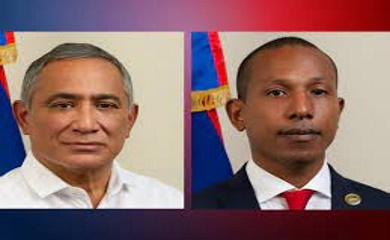 Briceno-and-Barrows BELIZE-Opposition files motion of no confidence in Prime Minister Briceno