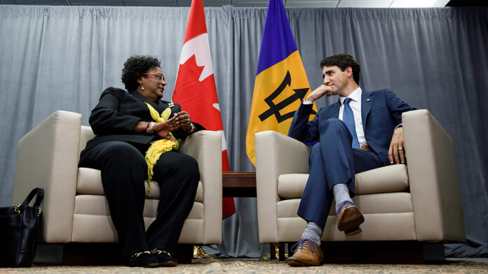 CARIBBEAN- Canada PM holds bilateral talks with Barbadian counterpart