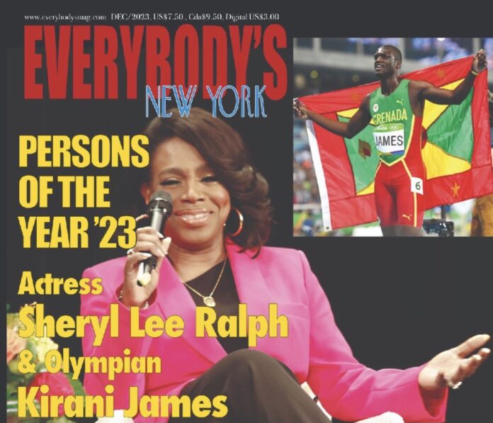 UNITED STATES-Popular Caribbean publication names Jamaican-American Actress Sheryl Lee Ralph and Grenadian Olympian Kirani James Persons of the Year