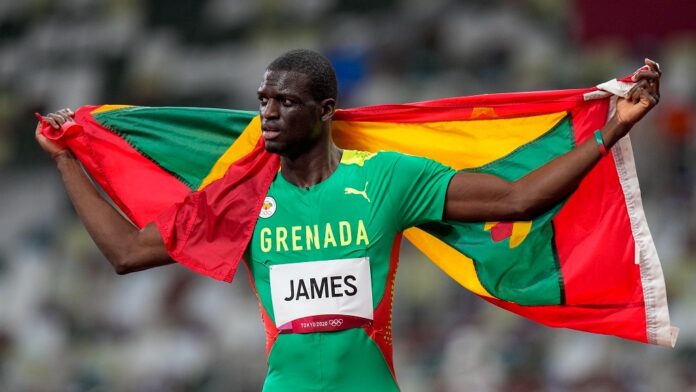ATHLETICS-James leads Caribbean winners at Grand Prix event