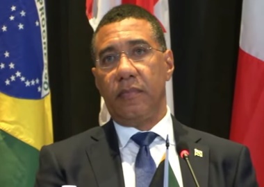 Prime Minister Andrew Holness