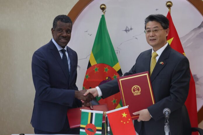 Dominica and China sign cooperation agreement