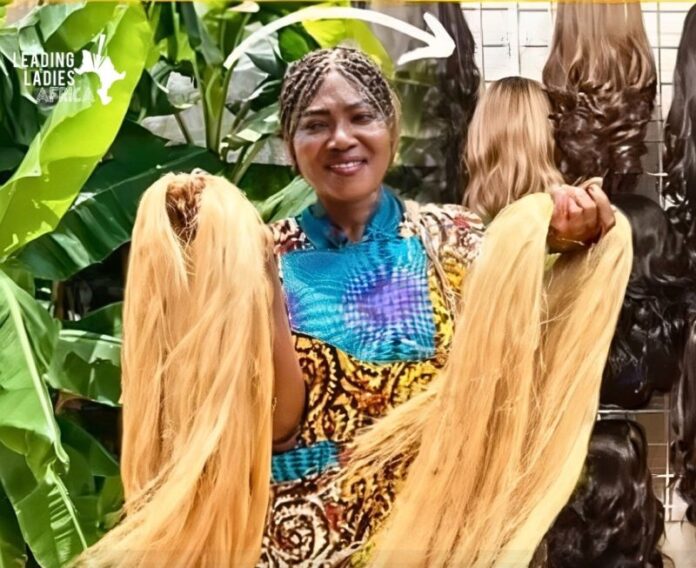 Nigerian entrepreneur plantain fibre hair CARIFESTA Barbados