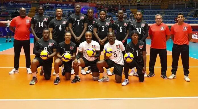 Antigua Barbuda volleyball vs Cuba Pan-Am Cup