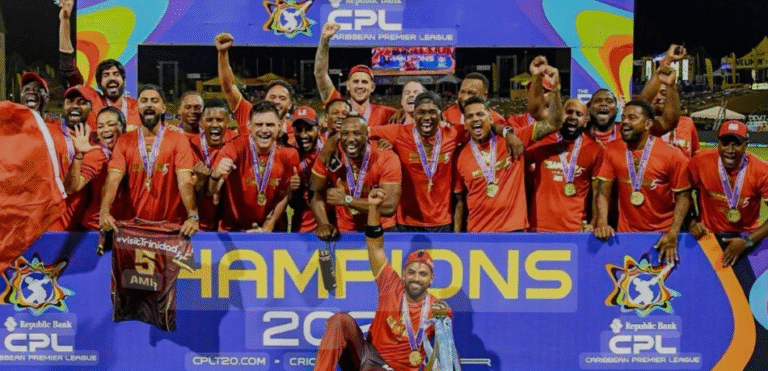 CRICKET-LEAD Knight Riders topple Amazon Warriors to lift fifth CPL title.
