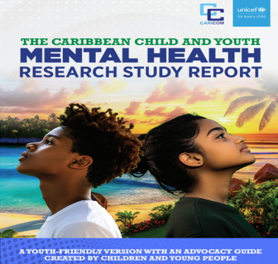 Caribbean-mental-health-study Caribbean mental health study infographic showing regional depression and anxiety statistics