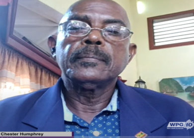 Chester-Humphrey-Ven Grenadian trade unionist and former Senate speaker vows to lead protest against U.S. military presence