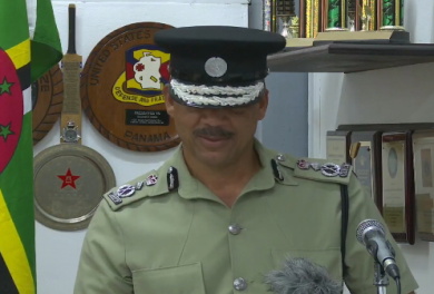 Police Make Largest Drug Seizure in Dominica’s History Dominica police officers display seized drugs during a record-breaking operation.