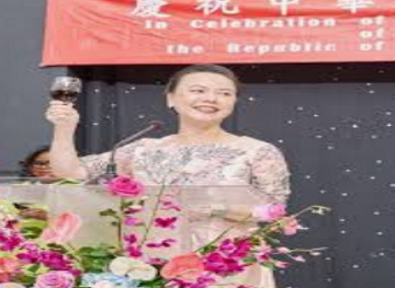 Fiona-Huei-Chun-Fans Taiwanese diplomat in St. Vincent asserts that Taiwan will neither provoke nor yield to China amid growing tensions