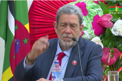 Gonsalves-Rosie-lecture St. Vincent Prime Minister urges Dominicans to protect economic development efforts