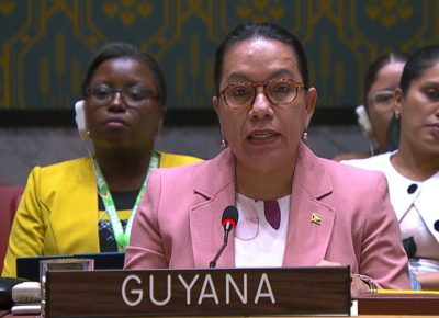 Guyana-UN-zone-of-peace Guyana reiterates the Caribbean as a zone of peace at the United Nations