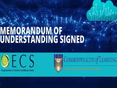 OECS and Commonwealth of Learning Sign New Agreement OECS signs agreement with Commonwealth of Learning