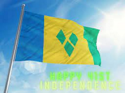 OECS, CARICOM Congratulate St. Vincent on 46th Independence Anniversary OECS and CARICOM officials presenting congratulatory address to St. Vincent Prime Minister