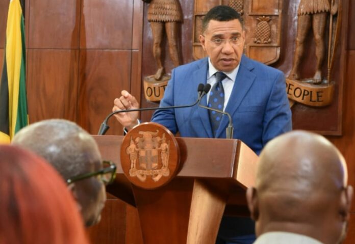 BRIEFING Jamaica National Reconstruction Resilience Authority inaugural meeting.