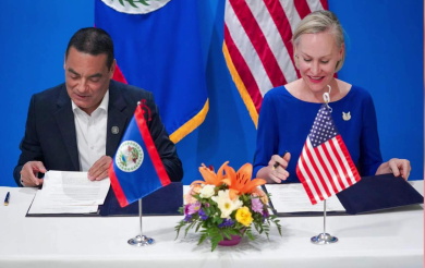 Belize-third-country-agreement Belize legislators debate a controversial two-year safe third country agreement with the United States.