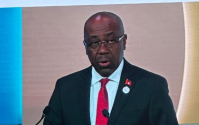 Antigua and Barbuda Calls for New Era of Global Solidarity Antigua and Barbuda Prime Minister addressing the United Nations General Assembly