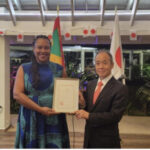 Wednesday, Japan’s Ambassador to Grenada, Dr. Akima Umezawa, announced the appointment during a ceremony.