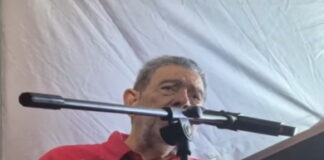 ST. VINCENT-Gonsalves accuses the ruling party’s financiers in Trinidad of involvement in the election campaign. St Vincent Prime Minister Ralph Gonsalves speaking at political rally.