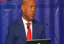 BARBADOS-Central bank governor honoured with GUBA Award for economic leadership. Central Bank Governor GUBA Award ceremony economic leadership.