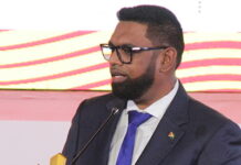 GUYANA-President Ali congratulates St Vincent’s newly elected Prime Minister. Guyana President Irfaan Ali phone call with newly elected St Vincent Prime Minister.