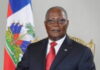 HAITI-Former Haitian leader calls for the restoration of constitutional and institutional legitimacy. Former Haitian President speaking at press conference on constitutional legitimacy.
