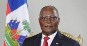HAITI-Former Haitian leader calls for the restoration of constitutional and institutional legitimacy. Former Haitian President speaking at press conference on constitutional legitimacy.