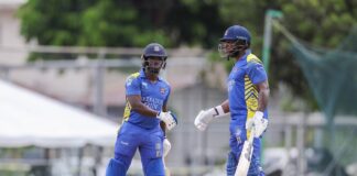 CRICKET-LEAD Pride, Force, Volcanoes in fight for Super50 Cup finals berth. Barbados Pride, Trinidad & Tobago Red Force, and Windward Islands Volcanoes cricketers in Super50 Cup match action.