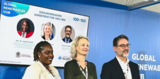 CARIBBEAN-St. Kitts and Nevis is the first Caribbean country to join the EU global initiative. St. Kitts Nevis Prime Minister signing EU energy initiative agreement.